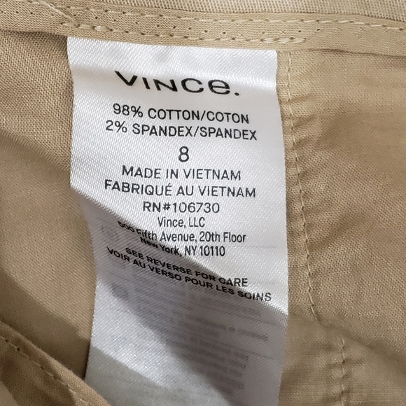 Vince Slim Leg Chino Pant - Picture 9 of 9